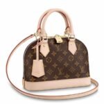 Louis Vuitton LV Alma BB PM Shoulder Bag Monogram Damier Ebene M53152