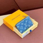 Louis Vuitton LV Jacquard Denim Key Bag - Image 4