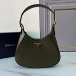 PRADA Calfskin Hobo Bag Shoulder Bag - Image 5