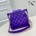 Chanel  Vintage Logo Quilted   Shoulder Bag - Image 4