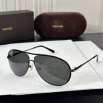 Tom Ford Thin Frame Metal Sunglasses Top Quality - Image 4