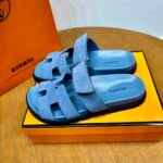 Hermès Chypre leather sandals - Image 3