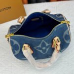 Louis Vuitton Speedy Bandoulière 25 Denim Handbag Crossbody Bag - Image 5