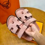 Hermès Chypre leather sandals - Image 3