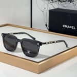 Chanel  Mirror leg With Drill Sunglasses Top quality - Image 4