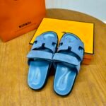 Hermès Chypre leather sandals - Image 6