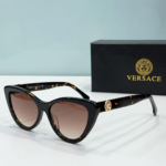 Versace  Mirror leg Logo Cat-eye Sunglasses Top Quality - Image 8