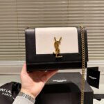 Saint Laurent YSL Kate Splicing leather Shouder Bag - Image 3