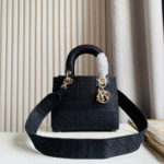 Dior Medium LADY Bag Cannage Embroidery - Image 3