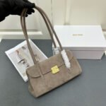 MIU MIU Leather Shoulder Bag - Image 3