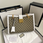 Gucci Padlock Tote Crossbody Bag - Image 8