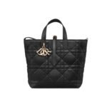 Dior Toujours Rattan pattern Tote Bag