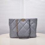 Chanel 19bag Tote Leather Shoulder Crossbody Bag - Image 5