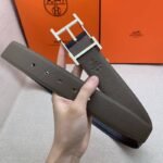 Hermes H Belt Buckle & Reversible Brown For Women, Women Belt 380MM - Image 8