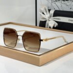 Chanel  Fashion half Frame Sunglasses Top quality - Image 2