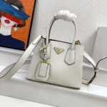 Prada Double Saffiano Leather Handbag - Image 7
