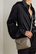 YSL SAINT LAURENT Loulou Toy quilted leather shoulder bag - Image 4