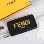 FENDI FF Printing Leather Wallte - Image 9