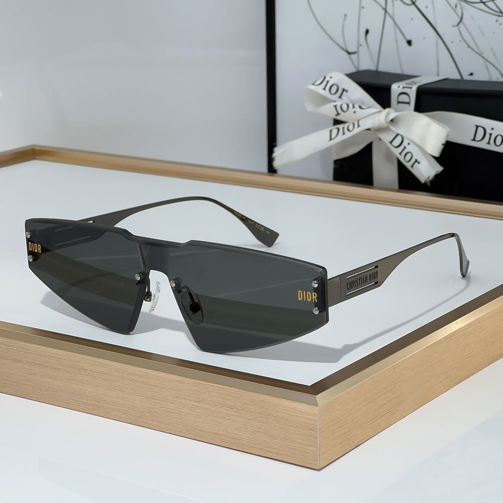 Dior Lens Logo Metal Frame sunglasses Top quality