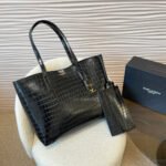 Saint Laurent YSL  Tote Leather Handbag Shoulder Bag