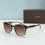 Tom Ford Round Metal Frame Sunglasses Top Quality