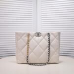 Chanel 19bag Tote Leather Shoulder Crossbody Bag - Image 6