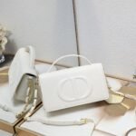 DIOR CD Signature Printed Shoulder Bag - Image 4