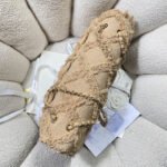 Chanel Large Crochet Flap Shoulder Bag - Image 6