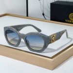 Versace  Mirror leg Logo Plate Frame Sunglasses Top Quality - Image 2