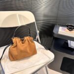 LOEWE Suede Anagram handbag - Image 2