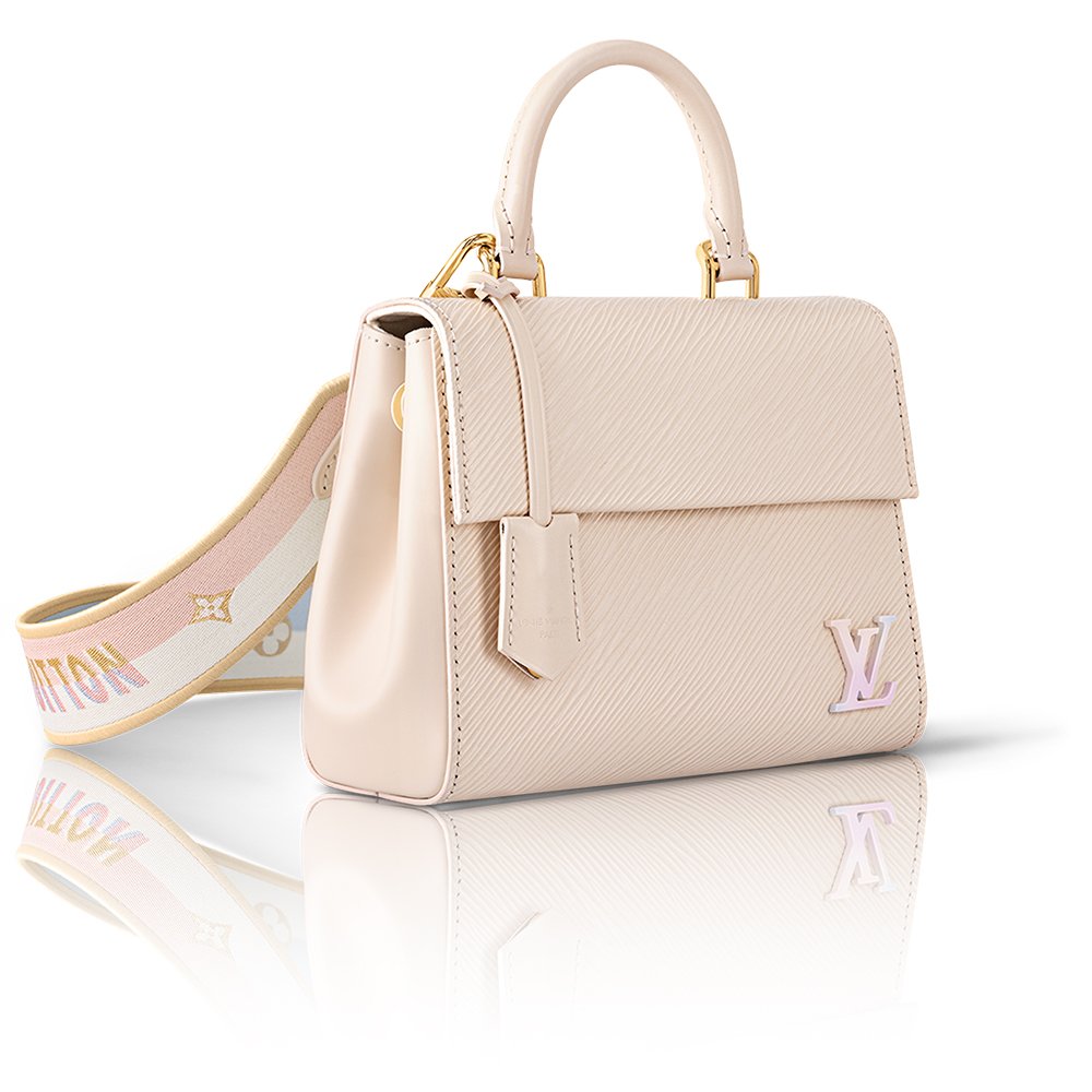 Louis Vuitton LV  Cluny Grained Leather Shoulder Handbag