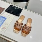 YSL Saint Laurent Nu Pieds Band Drill - Image 4