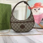 Gucci Marmnt Half Moon Shoulder Bag - Image 7