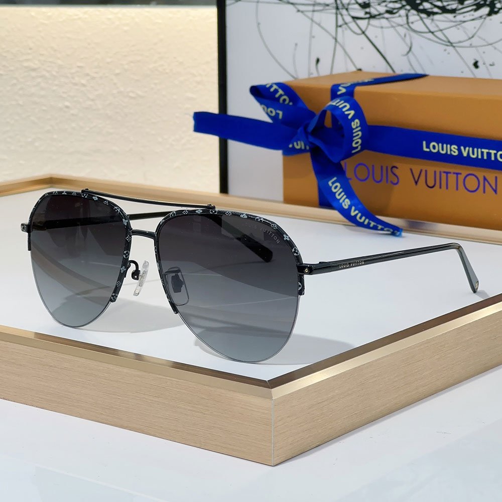 Louis Vuitton LV Frame Logo sunglasses Top quality