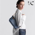 DIOR Oblique Star Hobo Denim Bag - Image 2