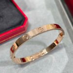 Cartier LOVE bracelet  brushed finish - Image 6