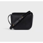 CELINE MINI TRIOMPHE IN SHINY CALFSKIN BLACK - Image 2