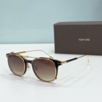 Tom Ford Round Metal Thin Frame Sunglasses Top Quality - Image 6