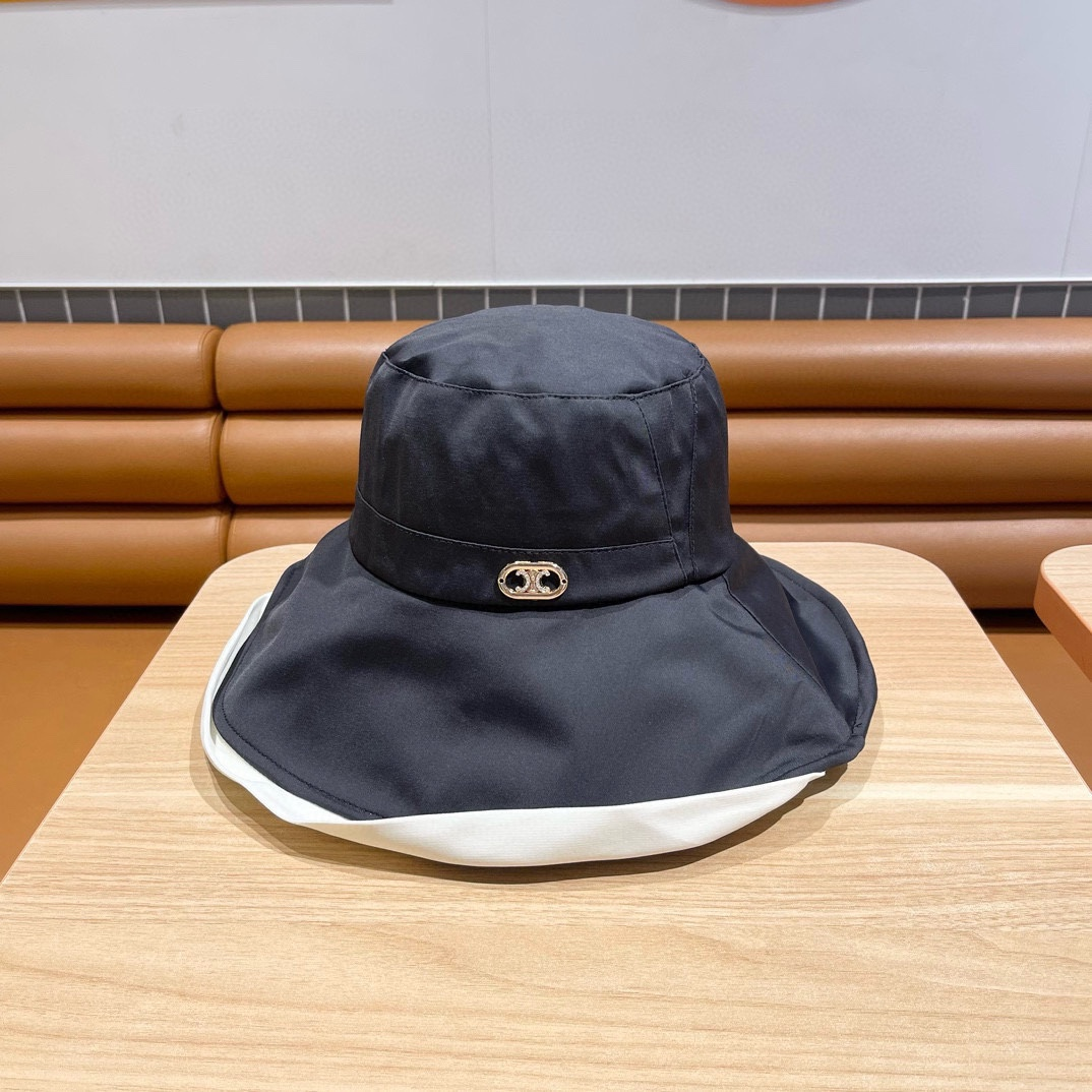 Ceiline Outdoor Fisherman's Hat With Large Brim Sunhat