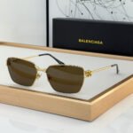 Balenciaga  Hollow metal Logo   sunglasses Top quality - Image 3