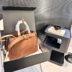 Prada Suede Buckle bag - Image 2