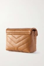 YSL SAINT LAURENT Loulou Toy quilted leather shoulder bag brown - Image 3
