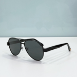Saint Laurent YSL Solid Color Metal Frame Sunglasses Top Quality