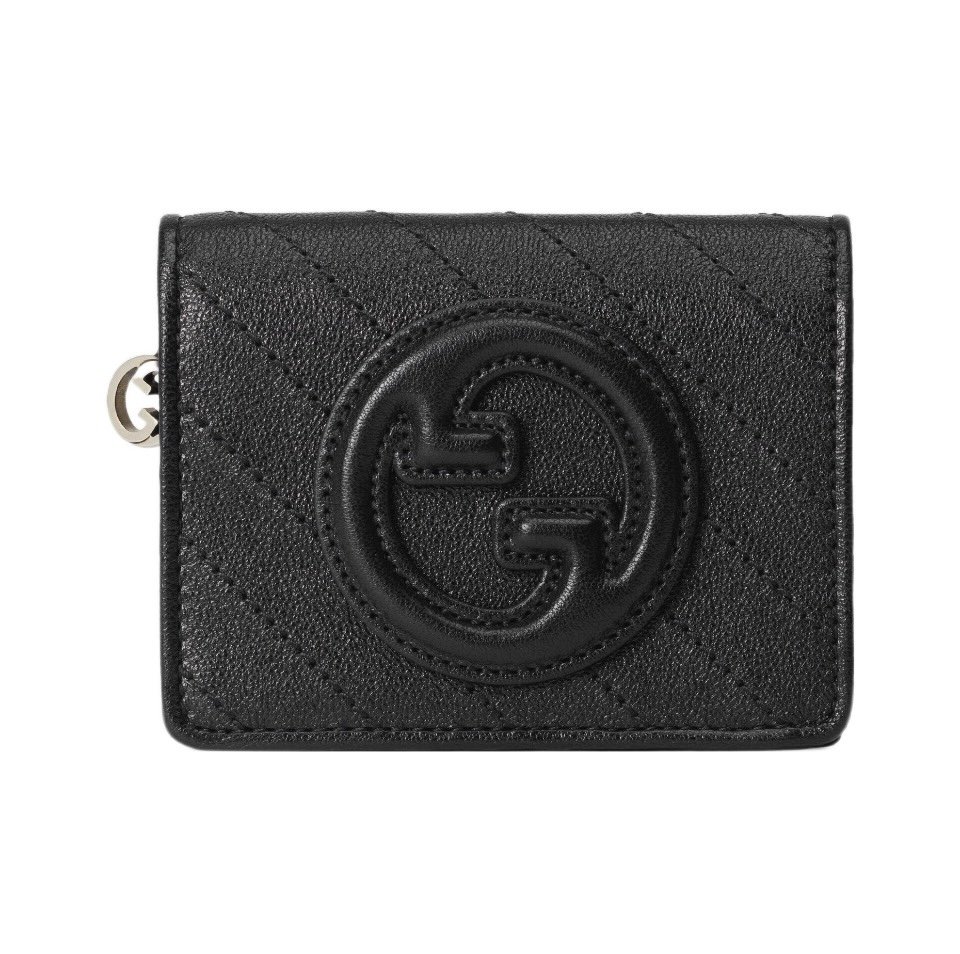 67399a8e05a28cd121cc0c516aabf8ca584876f9 Gucci GG Unisex Blondie Card Case Wallet - Image 1