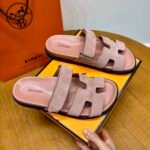Hermès Chypre leather sandals - Image 4