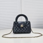 Chanel 23K Kelly Chain Handle Calfskin Handbag - Image 3