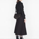 Dior Saddle Bag Matte Leather Shoulder Bag - Image 2