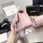 Chanel Classic Pink Flag Bag Small 20cm- - Image 4