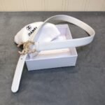 Chanel Belt With Double C Buckle White Women Belt 30MM