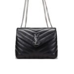 SAINT LAURENT YSL Loulou Toy quilted leather shoulder bag - Image 3